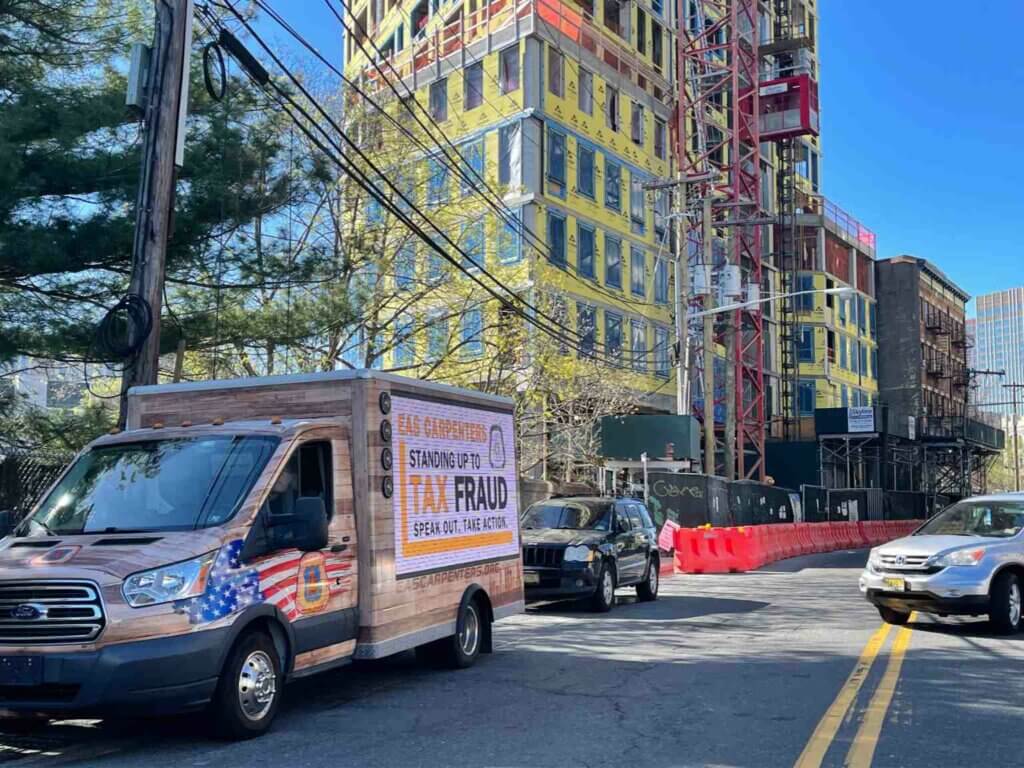 EASRCC Fighting Tax Fraud In Construction With Banner Campaign