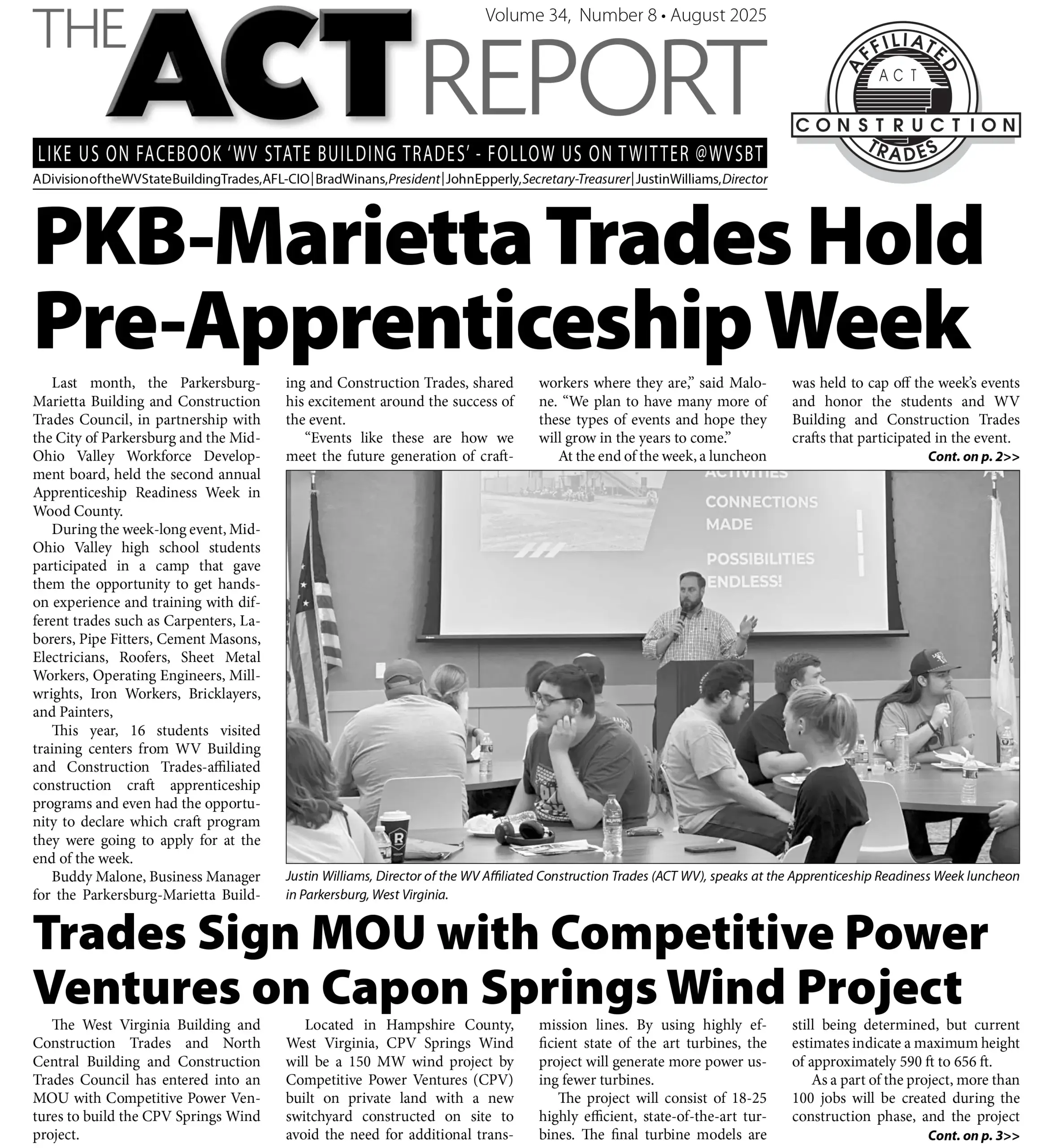 August 2025 Newsletter Volume 34