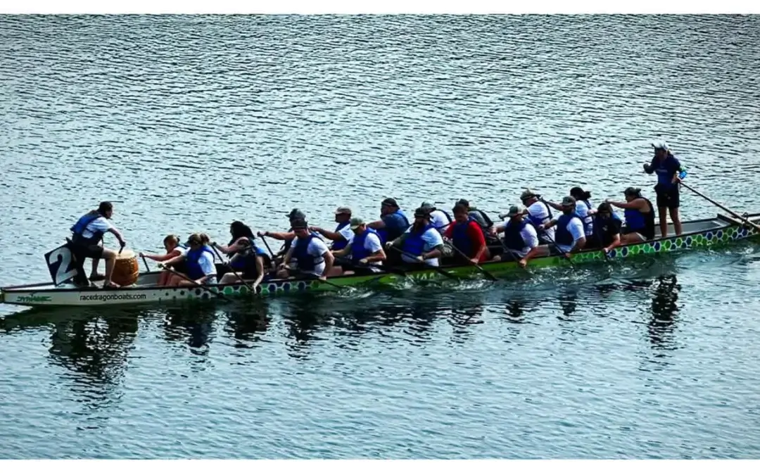 Trades Team Wins Inaugural Vandalia Dragon Boat Festival