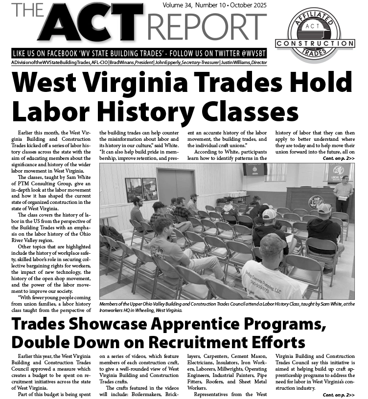 October 2025 Newsletter Volume 34